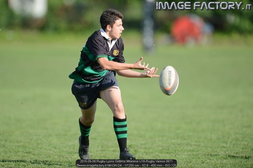 2015-05-09 Rugby Lyons Settimo Milanese U16-Rugby Varese 0871